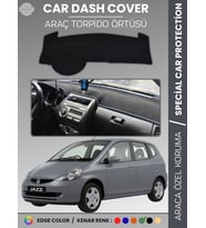 HONDA JAZZ (2002-2007) Torpido Örtüsü Torpido Koruma Tam Uyum Çatlamayı Önler Kolay Montaj