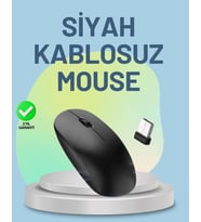 Pilelistore  Geniş Uyumluluğa Sahip Sessiz Fare – Yüksek DPI ve Hafif