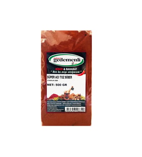 SÜPER ACI TOZ BİBER 500 GR