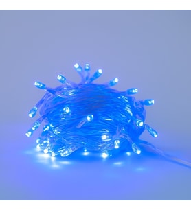 10 Metre 100 Ledli 8 Fonksiyonlu Dekoratif Lambader Mavi Lamba