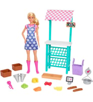 Barbie Çiftçi Pazarı Oyun Seti, 3 Yaş Ve Üzeri, Hcn22 (Çok Renkli)