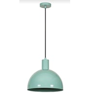 Rys Retro Metal Dekoratif Metal Kafe Mutfak Rustik Su Yeşili Sarkıt Avize Çap:30 cm