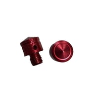 10 Mm Kırmızı Vida Tapası - Ayna Delik Tıkacı Vidası