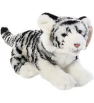 Animals Of The World Floppy Kaplan Peluş Oyuncak, Beyaz, 30cm