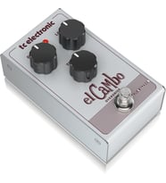 Tc Electronic EL MOCAMBO OVERDRIVE Temel Blues Rock Tonları için Sezgisel 3 Düğme Arayüzlü Klasik Tüp Overdrive Pedalı