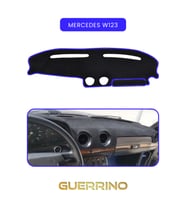 MERCEDES W123TORPİDO KORUMA HALISI MAVİ KENAR