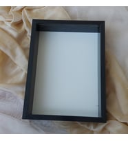 30x40 Cm Siyah Fotoğraf Bölümsüz! İsimsiz Ledsiz! Gül Saklama Kutusu