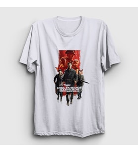 Presmono Unisex Beyaz Poster Inglourious Basterds T-Shirt 461003tt