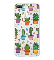 PrintiFy Huawei Honor 9 Lite ile Uyumlu 1mm Slim Fit Water Color 4 Baskılı Şeffaf  Kılıf