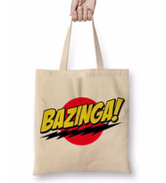 Big Bang Sheldon Cooper Bazinga Bez Çanta Uzun Saplı