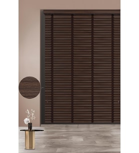 Bayeliss 338 Ahşap Desen Kahverengi Polywood Jaluzi 