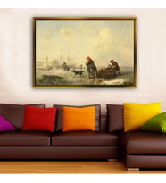 Altın Çerçeveli dekoratif tablo a1308 (Gold)