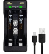 2'li AA/AAA/9V Pil Şarj Aleti + 2 Adet Aaa Pro 1100 Mah 1.2V Ni-Mh Ince Şarjlı Kalem Pilli Set