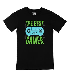 The Best Gamer Siyah Tişört