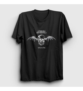 Presmono Unisex Siyah Fallen Avenged Sevenfold T-Shirt 15609tt