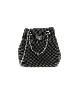 Guess Zalina Kadın Siyah Clutch Çanta HWRB9350750-BLA