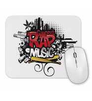 Gangsta Rap Music Müzik Mouse Pad.jpg