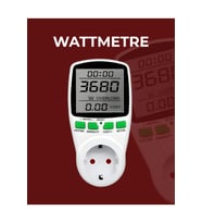 220V Dijital Priz Tipi Enerji Ölçer