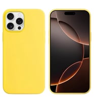 Apple iPhone 16 Pro Max 6.9'' Liquit Lansman Silikon Sarı