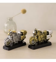 Vintage Motor Biblo Reçine 6.5x8 cm