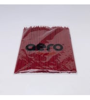 Aero Çuvaldız Plastik Dar Delik Uzun 24 cm (100 Adet) Kırmızı