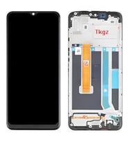 Tkgz - Oppo A15S Uyumlu Lcd Ekran Dokunmatik Servis ÇITALI
