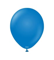 Gemar Parti Doğum Günü Organizasyon Balon - 28 Cm. - Ivory - Blue - 100 Adet