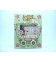HEDİYELİK › KARIŞIK › Metal Objeler-RD Bike-photo frame Bebek arabası Resim çerçevesi-24,5*20*2,5 CM.