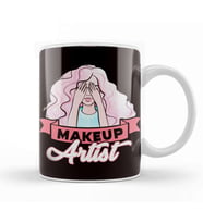 Make Up Artist Beauty Salon Lipstick Cosmetics Cosmetologist Kupa Bardak Porselen