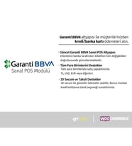 WooCommerce / Wordpress - Garanti BBVA Sanal POS Modülü
