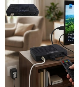1080p Hd Görüntü Kaliteli Uydu Alıcı Hdmı Çıkışlı Usb Destekli Kolay Kurulum