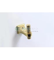 Park Tekli Bornoz Askılığı Gold Parlak Altın 