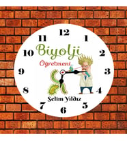 Biyoloji Öğretmeni Kişiye Özel Saat