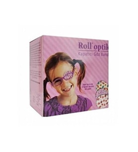 Roll Optik Kız Çocuk Göz Pedi 100'lü