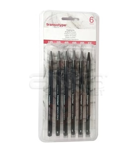 Transotype Woodless Pencil Grafit Kalem Seti 6lı