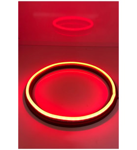 16 cm Neon Kırmızı Midrange Kasnağı