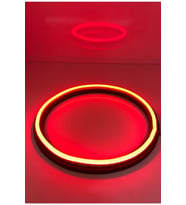 16 cm Neon Kırmızı Midrange Kasnağı