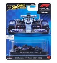 Hot Wheels Formula 1 Model Araba F1 Bwt Alpine A524 Pierre Gasly 10 - Cast Ölçek 1:64 - Uzunluk 8 Cm (Çok Renkli)