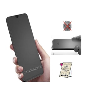 Xiaomi Redmi 10C Ekran Koruyucu Mat Seramik Esnek Tam Kaplayan Cam Nano
