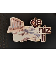 BUZDOLABI MAGNETİ DENİZLİ PAMUKKALE 10x6CM