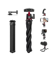 Esneyebilen Teleskopik Tripod, Uzaktan Kumanda, iPhone ve Kamera Uyumlu