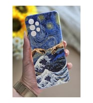 Samsung Galaxy A32 Uyumlu Baskılı Şeffaf Telefon Kılıfı