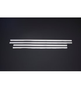 RENAULT CLİO 3 HB UYUMLU CAM ÇITASI 4 PARÇA 2006-2011 PASLANMAZ KROM