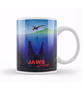 Jurassik Park Jaws Kupa Bardak Porselen