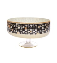 Decorium Ayaklı Kase Monochrome 24 cm