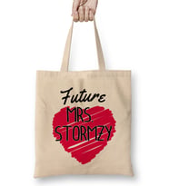 Future Mrs Stormzy Love Heart Bez Çanta Uzun Saplı