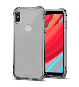 Blogy MI S2 ile Uyumlu Crystal Fit Kılıf Smoke Black