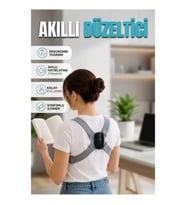 Titreşim Uyarılı Akıllı Dik Duruş Düzeltici Cihaz – Günlük Kullanım Destek Aparatı