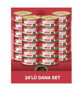 Reflex Plus Delizzia Yetişkin Dana Etli Gravy Kedi Maması 24x85 gram