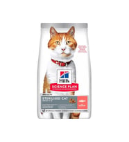 HİLLS STERİLİSED SOMONLU KEDİ MAMASI 3 KG (Krem)